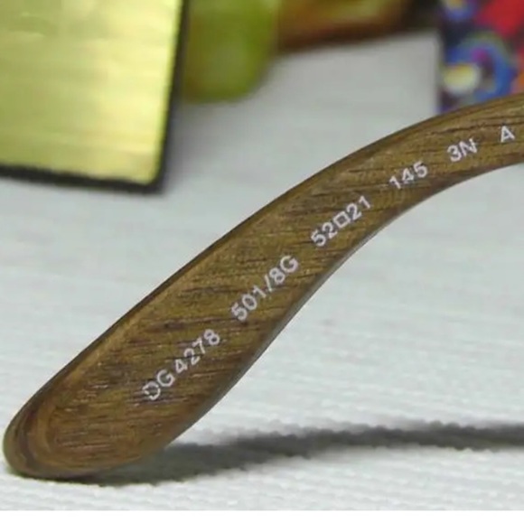 Dolce&Gabbana Cat Eye Horse Emblem Sunglasses Colorful Arms Handmade Areas NWT - Picture 13 of 16